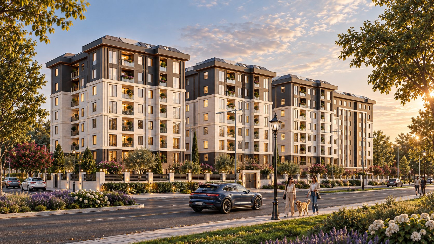 Huzur Kent Sitesi — Site görseli